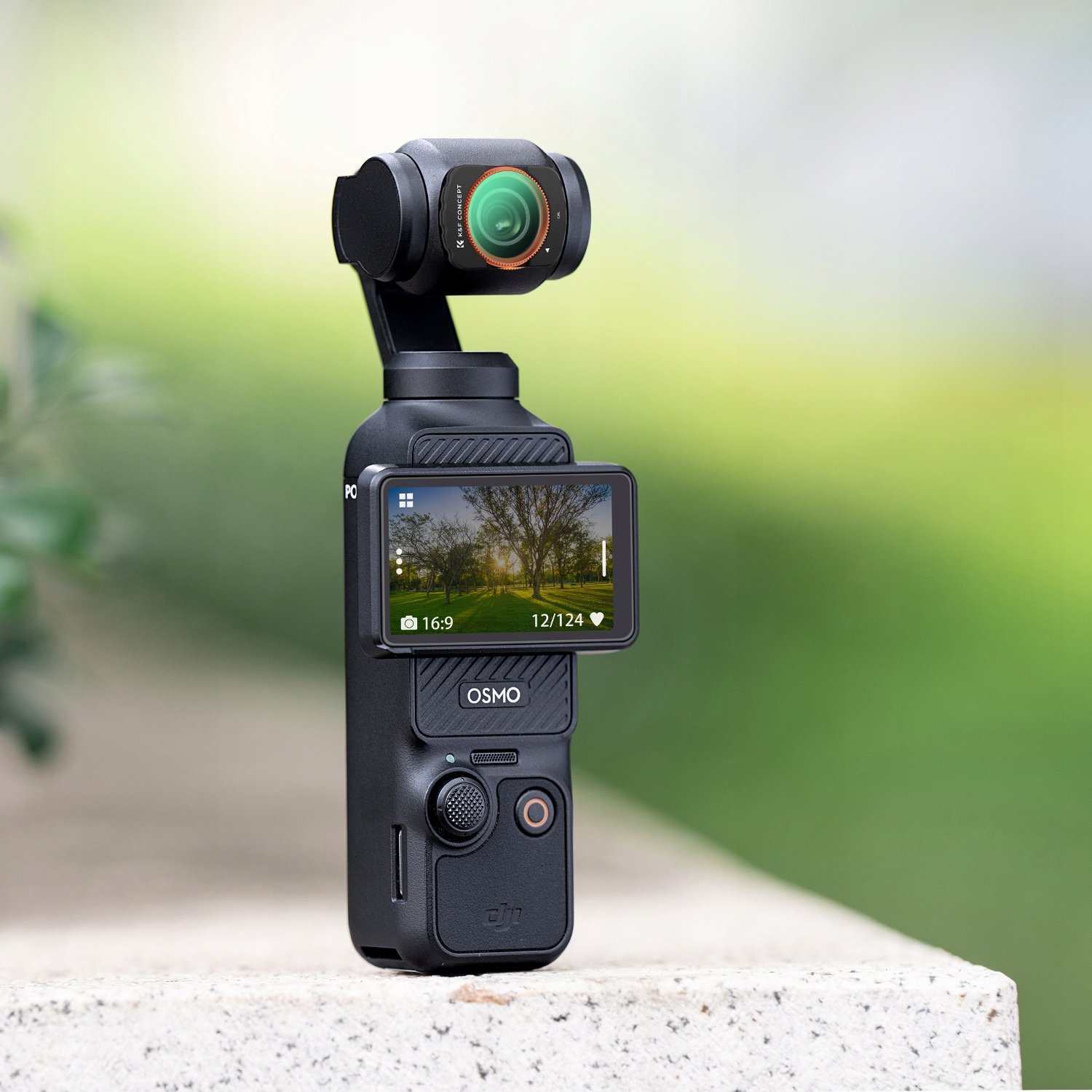 Filtër magnetik CPL K&amp;F Concept, HD, për Osmo Pocket 3, rezistent ndaj ujit