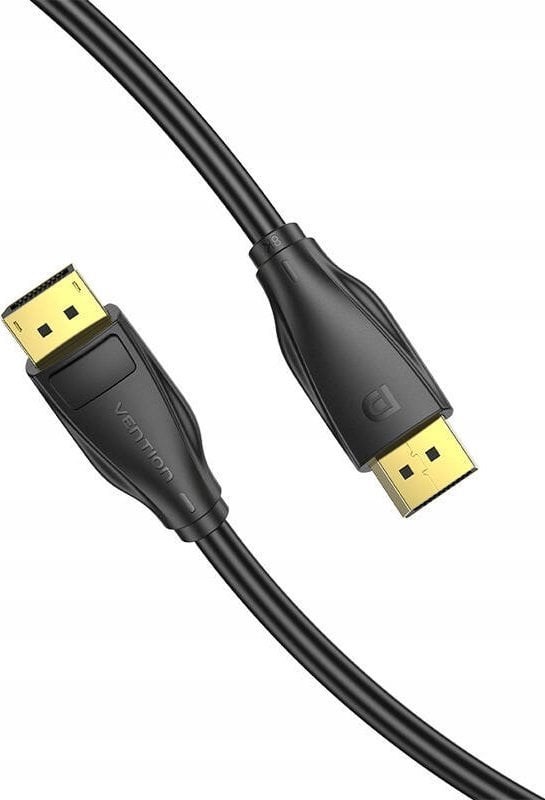 Kabllo DisplayPort Vention DP 1.4, 3m, 8K, e zezë