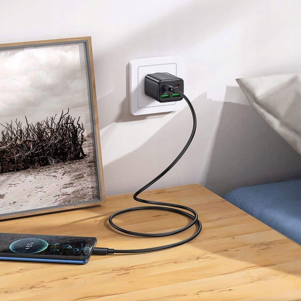 Karikues muri Hoco N56, 4 porta 2x USB C 2x USB A, 20W PD QC3.0, i zi