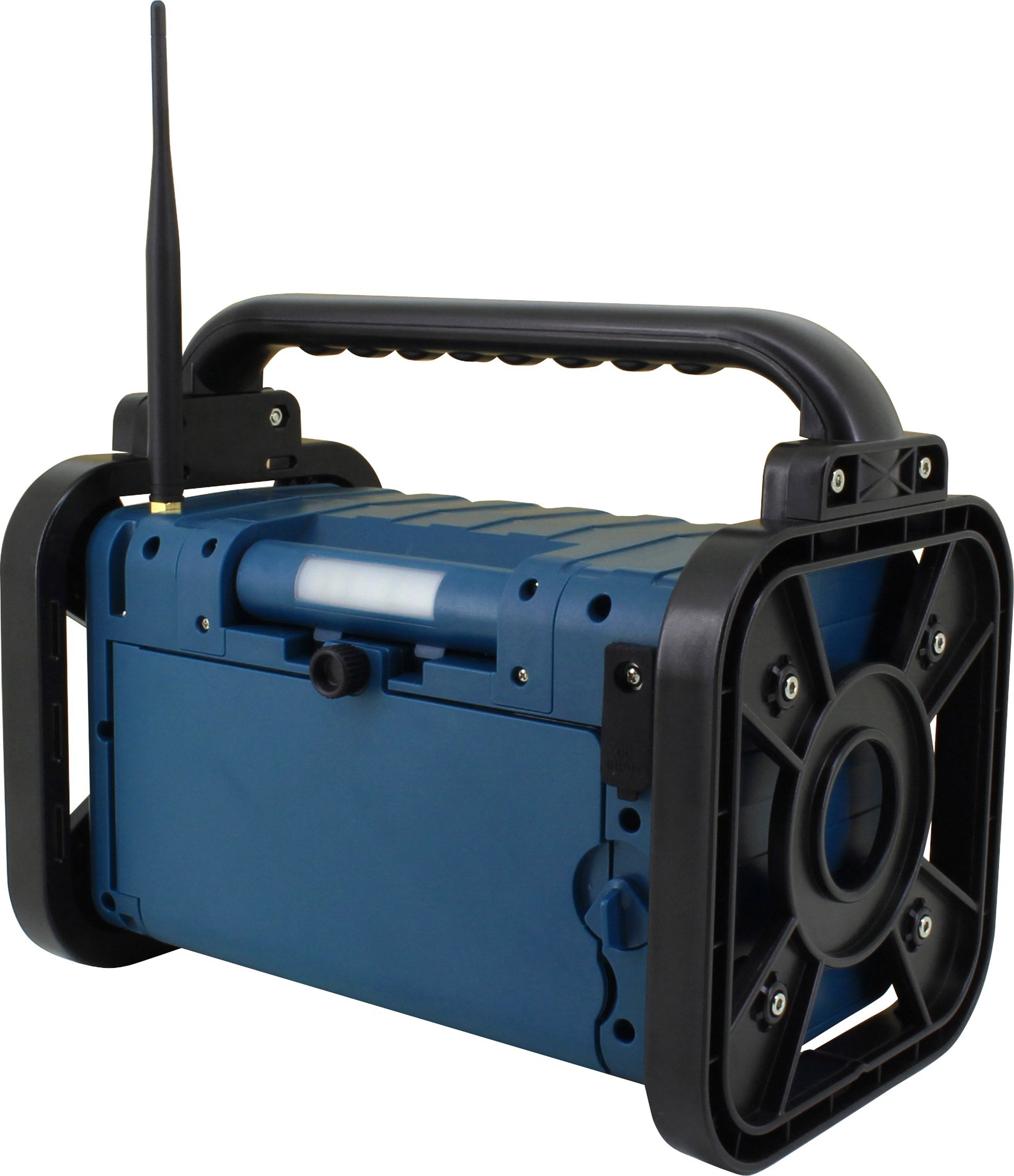 Radio kantieri Soundmaster DAB85BL, DAB, IP44, blu e zezë