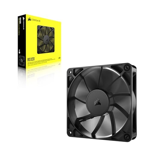 Ventilator kaste CORSAIR RS120, 120mm, PWM, i zi