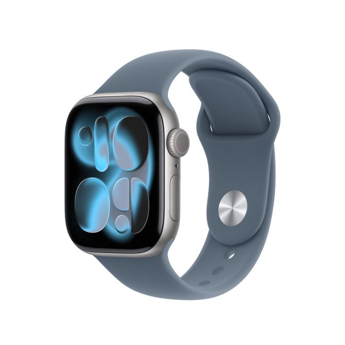 Apple Watch 42mm Band, Anchor Blue Sport Band, S/M, Seasonal