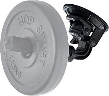 Mbajtëse vakumi për kamerë Mantona Suction Cup Mount XL, diametër 9 cm, fije 1/4", me GoPro Mount, e zezë