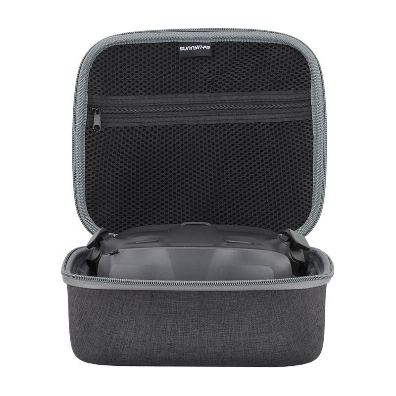 Kuti ruajtëse Sunnylife N3 073528, për DJI Goggles N3, me guaskë të fortë, gri e errët