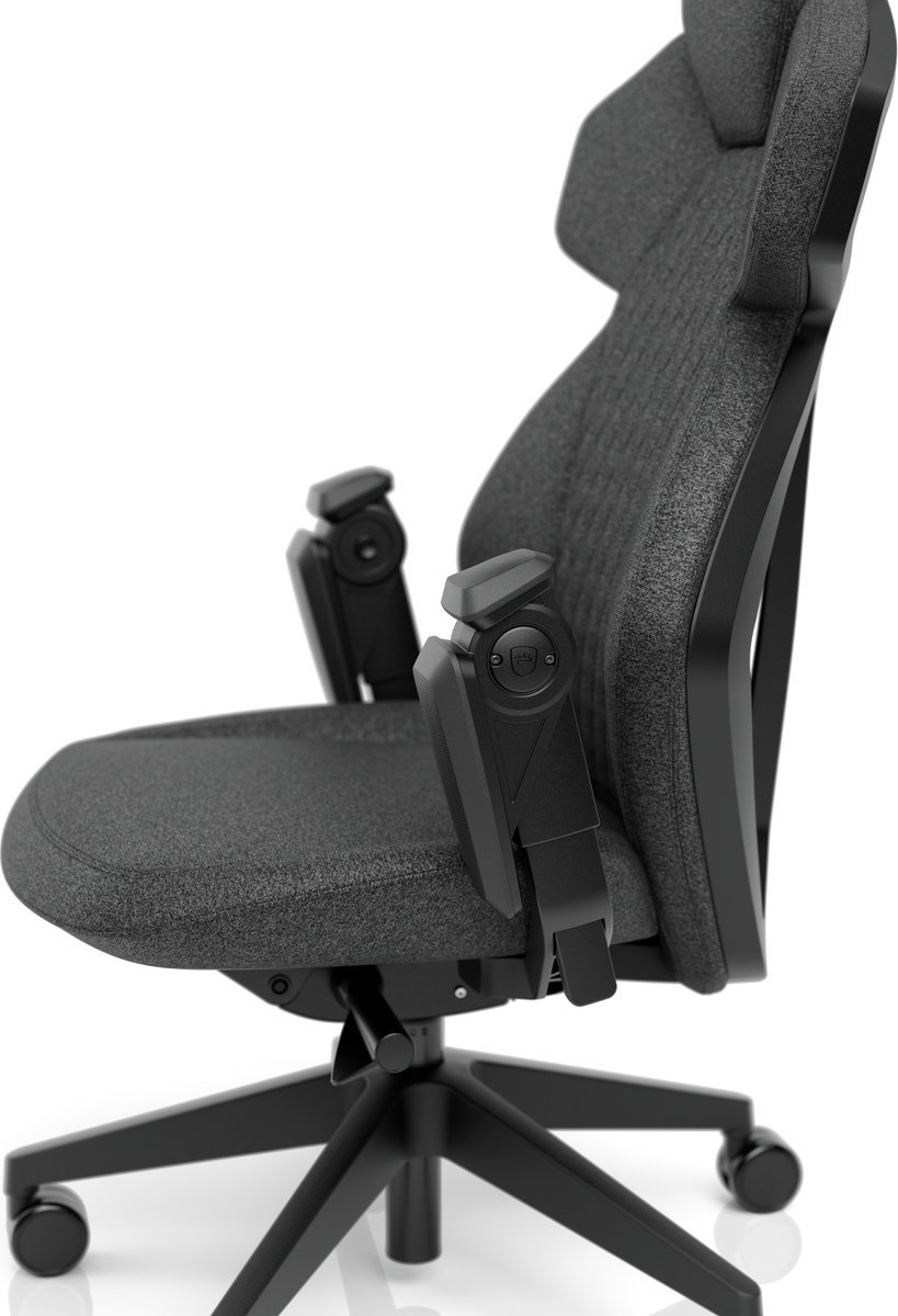 Karrige gaming Noblechairs DAWN TX, mekanizëm sinkron, krahë të rregullueshëm, gri Granite
