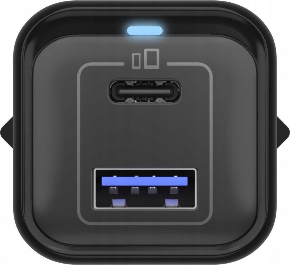 Karikues muri Icy Box IB-PS1020-PD, 20W, USB Type C dhe USB, i zi