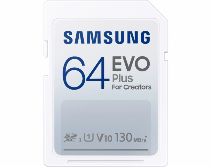 Kartë e memoriës Samsung SDXC 64GB EVO Plus UHS-I (Class 10)