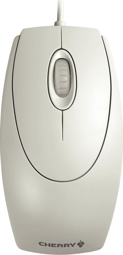 Maus Cherry M-5400, me kabllo, USB, i bardhë