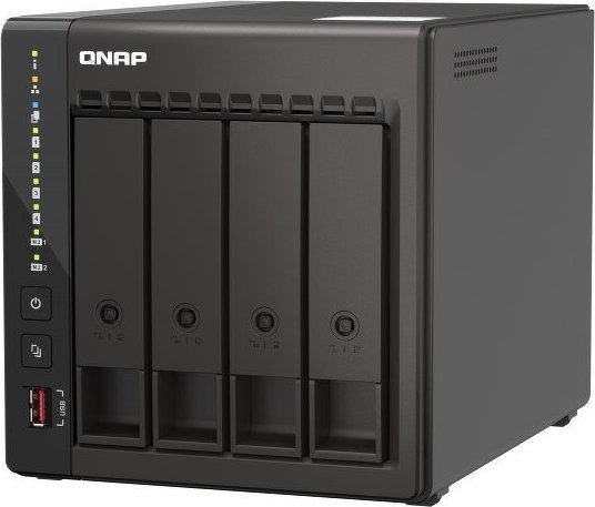 Server NAS QNAP TS-453E, 8GB RAM, 4 slote, i zi