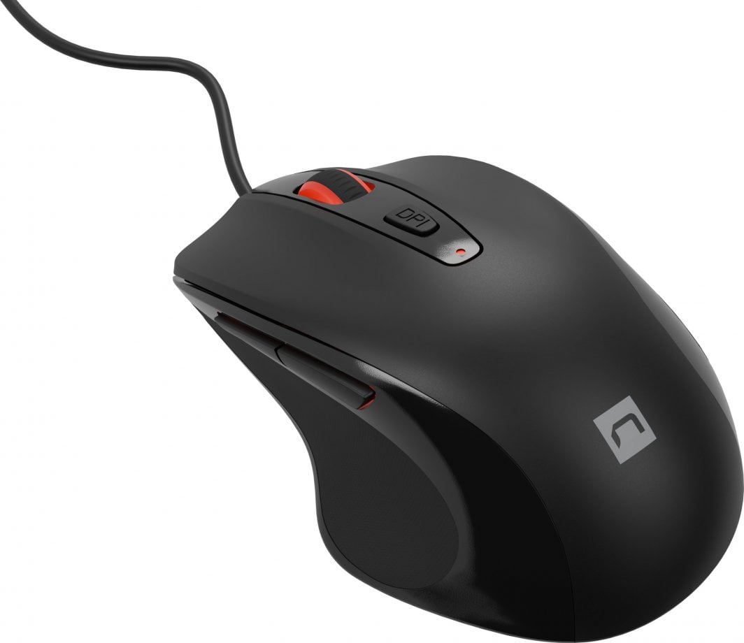 Maus Natec PIGEON, me kabllo, USB, i zi