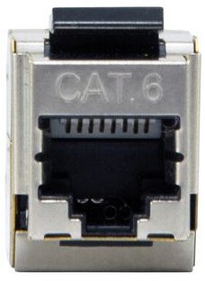 Set konektorë keystone Equip Cat6, 2xRJ45, metalik, 8 copë