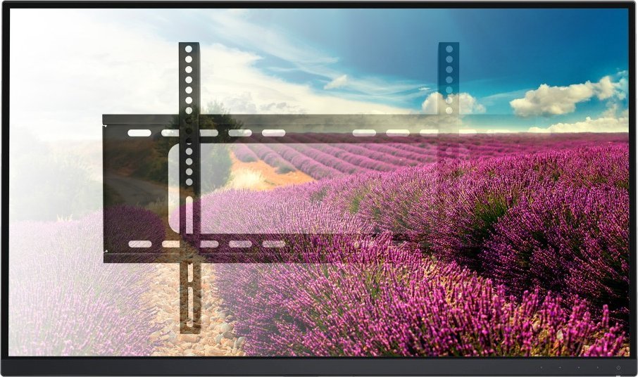 Mbajtës televizori universal Fixed Mount, 30-70", VESA 600x400, i zi
