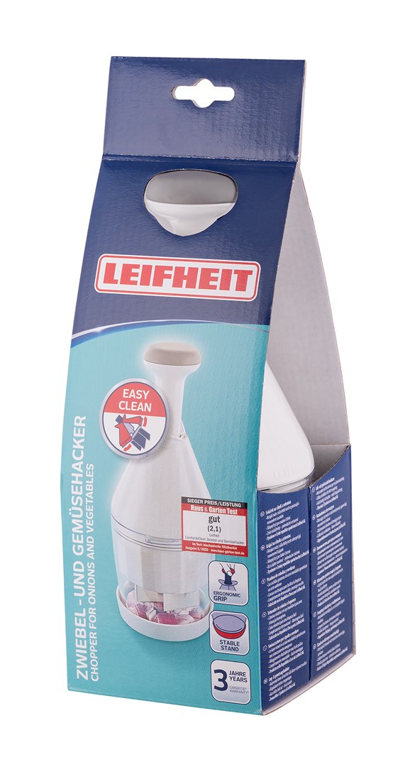 Grirëse dore Leifheit Comfort Clean 23030, çelik inox, transparente