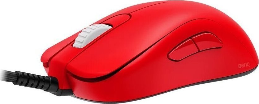 Maus gaming Zowie BenQ S2 RED Special Edition V2, 3200 DPI, me kabllo, i kuq