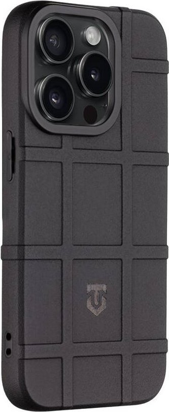 Mbulesë telefoni Tactical Infantry për iPhone 15 Pro, TPU, e zezë