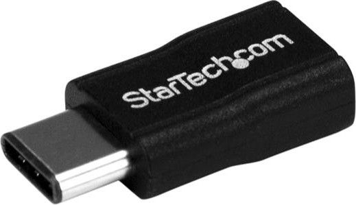 Përshtatës StarTech USB-C - microUSB, i zi