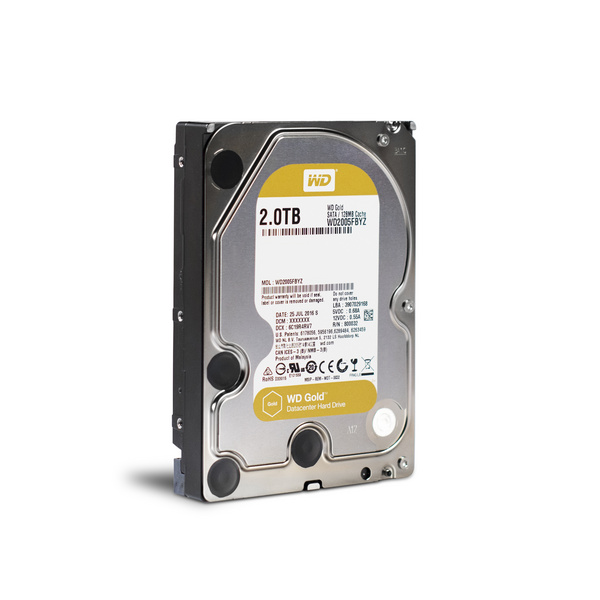 Hard Disk Western Digital Gold WD2005FBYZ, 2TB, 3.5", 7200RPM, 128MB Cache, SATA I, i artë