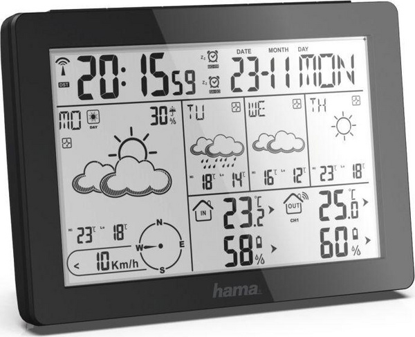 Stacion i motit Hama Meteotime, i zi