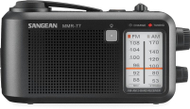 Radio portative Sangean MMR-77, analoge, e zezë