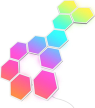 Panele drite dekorative Govee Glide Hexa, 10 pako, RGBIC, të shumëngjyrshme