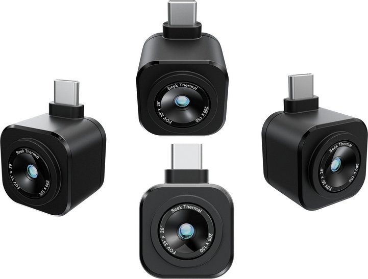 Kamerë termike Seek Thermal LW-ABAX, 200 x 150 pikselë, -20°C deri 330°C, e zezë