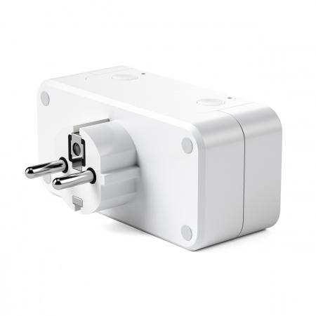 [OUTLET] Prizë Smart Satechi Apple Homekit Dual (EU), e bardhë