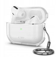 Mbështjellës për kufje Tech-Protect Bounce, për Apple AirPods Pro 3, transparent