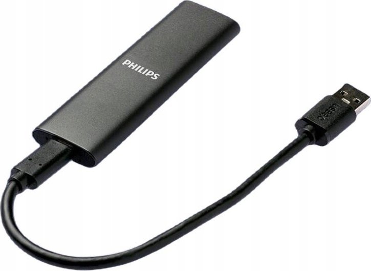 SSD i jashtëm Philips, 2TB, USB C, gri
