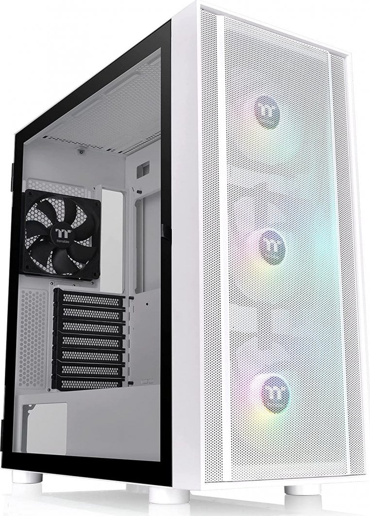Kasë Thermaltake Divider H570 TG ARGB Snow, Midi Tower