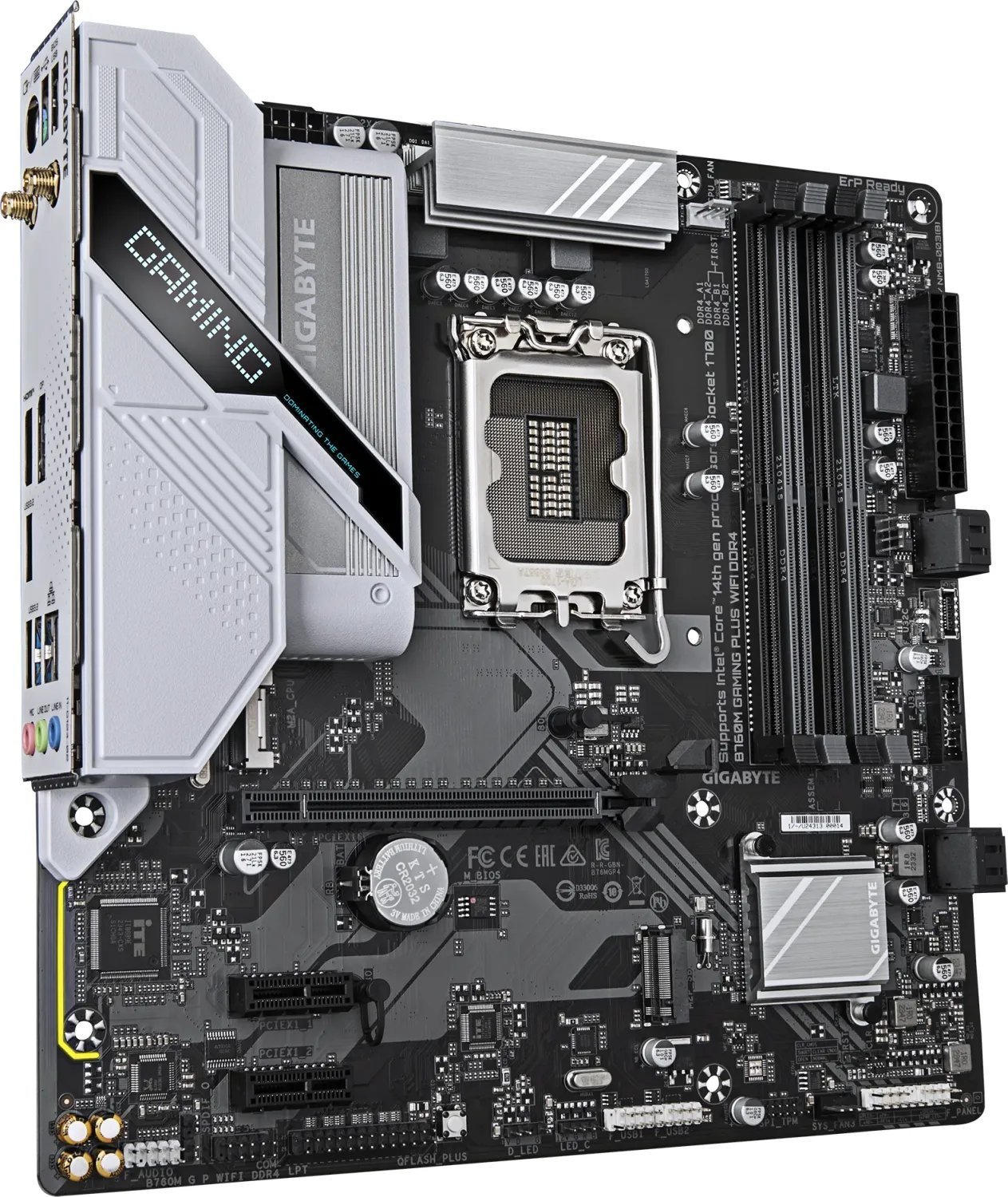 Pllakë amë Gigabyte B760M Gaming Plus WiFi, LGA 1700, DDR4, M.2, WiFi 6