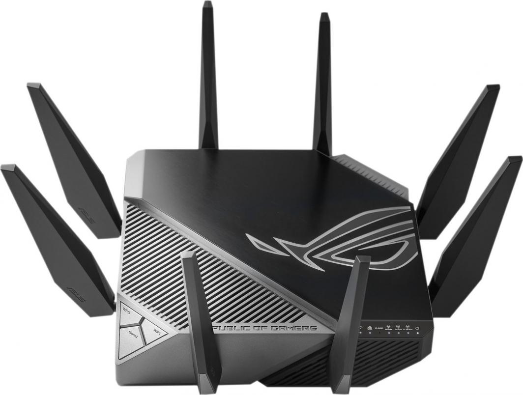 Ruter Asus ROG Rapture GT-AXE11000 (90IG06E0-MO1R00), Wi-Fi 6E, WPA3, i zi