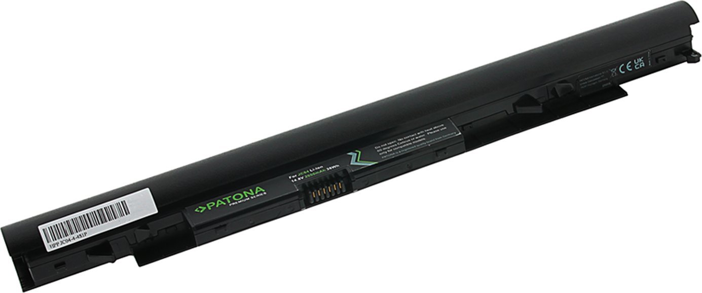 Батерија за лаптоп Patona PREMIUM JC04 JC03, 2600 mAh, Li Ion, црна