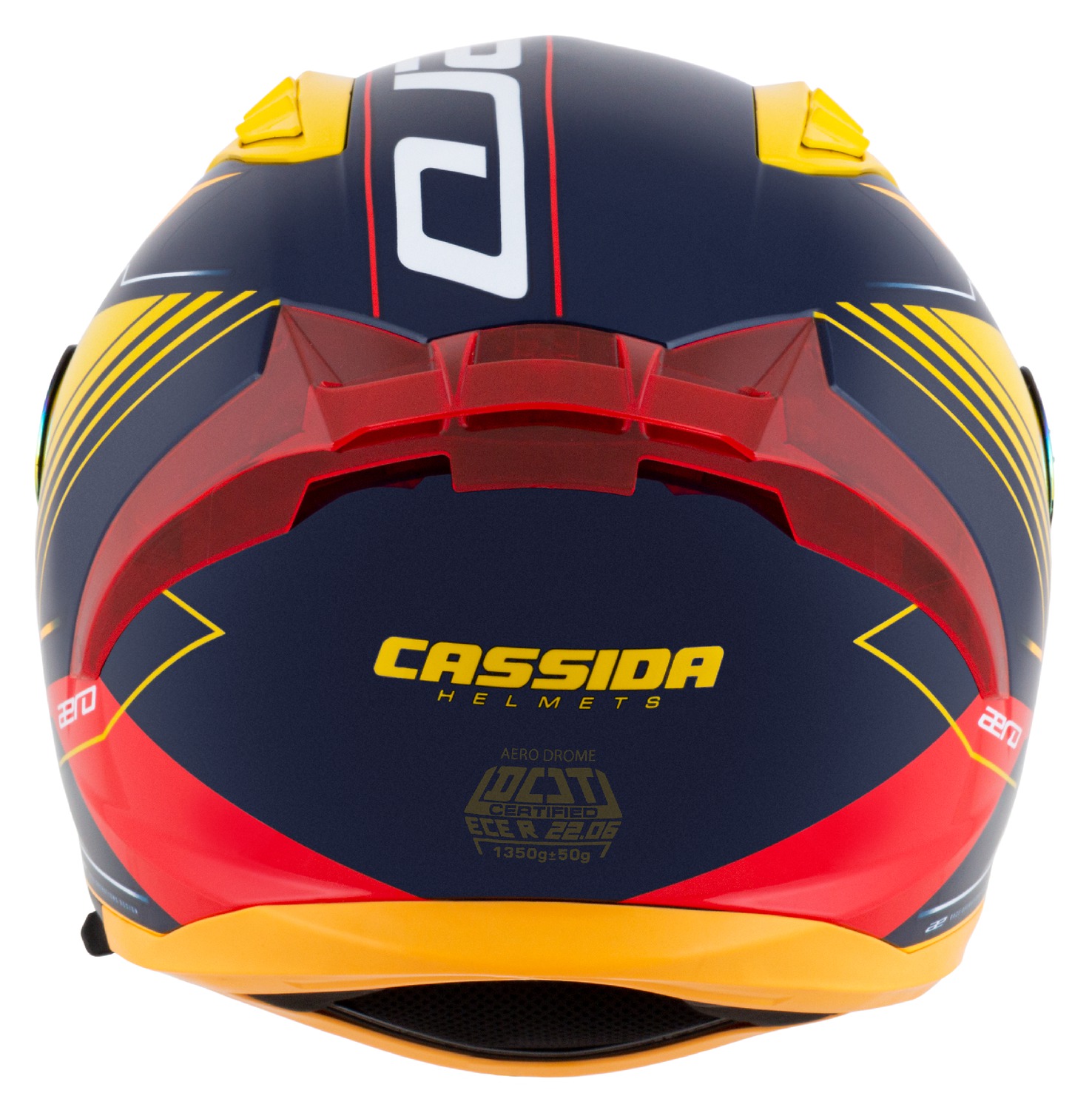 Helmetë motoçiklete Cassida Aero Drome 2026, integralë, polikarbonat, shumëngjyrëshe