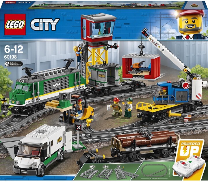 Set figurash LEGO City 60198 Freight Train
