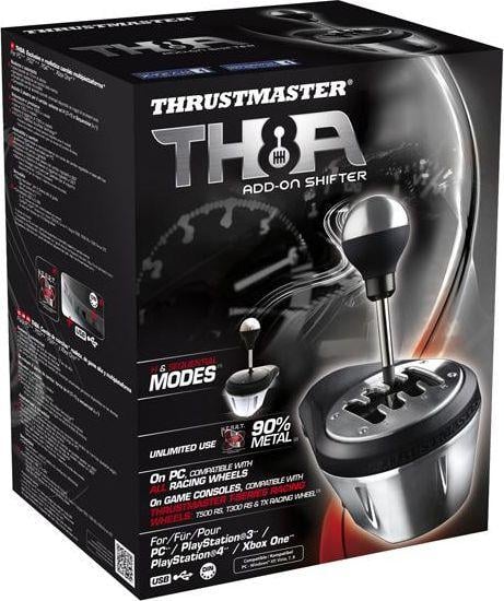 Levë për lojëra Thrustmaster Jack TH8A, i zi / hirtë