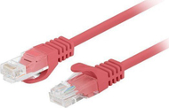Kabllo rrjeti Lanberg Patchcord CAT6 UTP, 0.5m, set 10 copë, e kuqe
