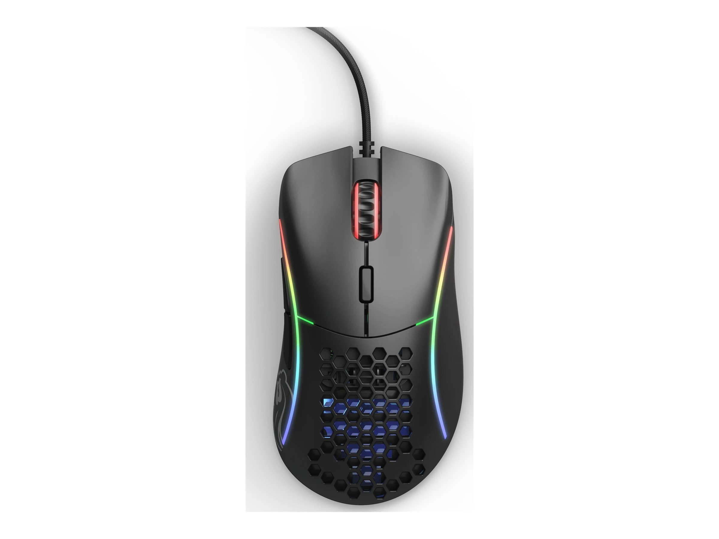 Maus Glorious Model D - USB 2.0, e zezë