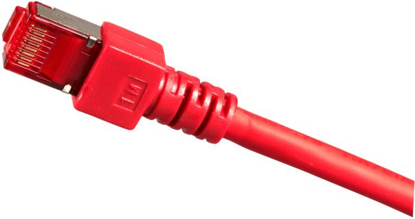 Kabllo patchcord EFB S/FTP, Cat.6, LSZH, 15m, e kuqe