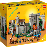 Set LEGO Lion Knights' Castle, kështjellë mesjetare, ndërtim modular, shumëngjyrësh