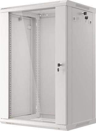 Kabinet për server Lanberg 19" 18U, i bardhë