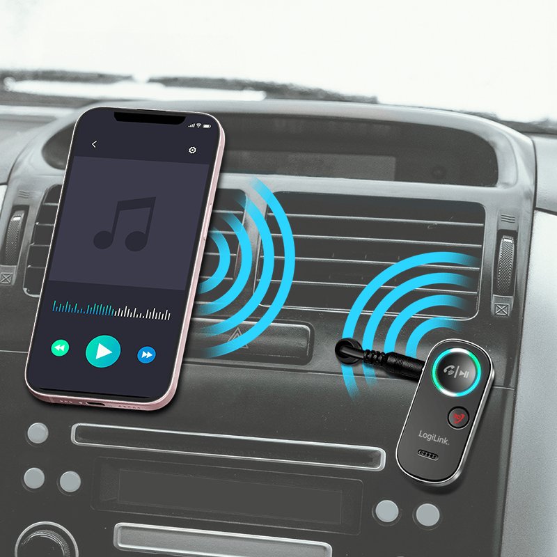 Pranues Bluetooth LogiLink BT 5.4 Stereo, hands free, i zi