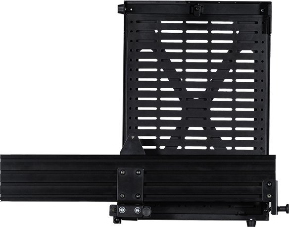 Raft AV B-Tech BT7884, për pajisje pas ekranit, i zi