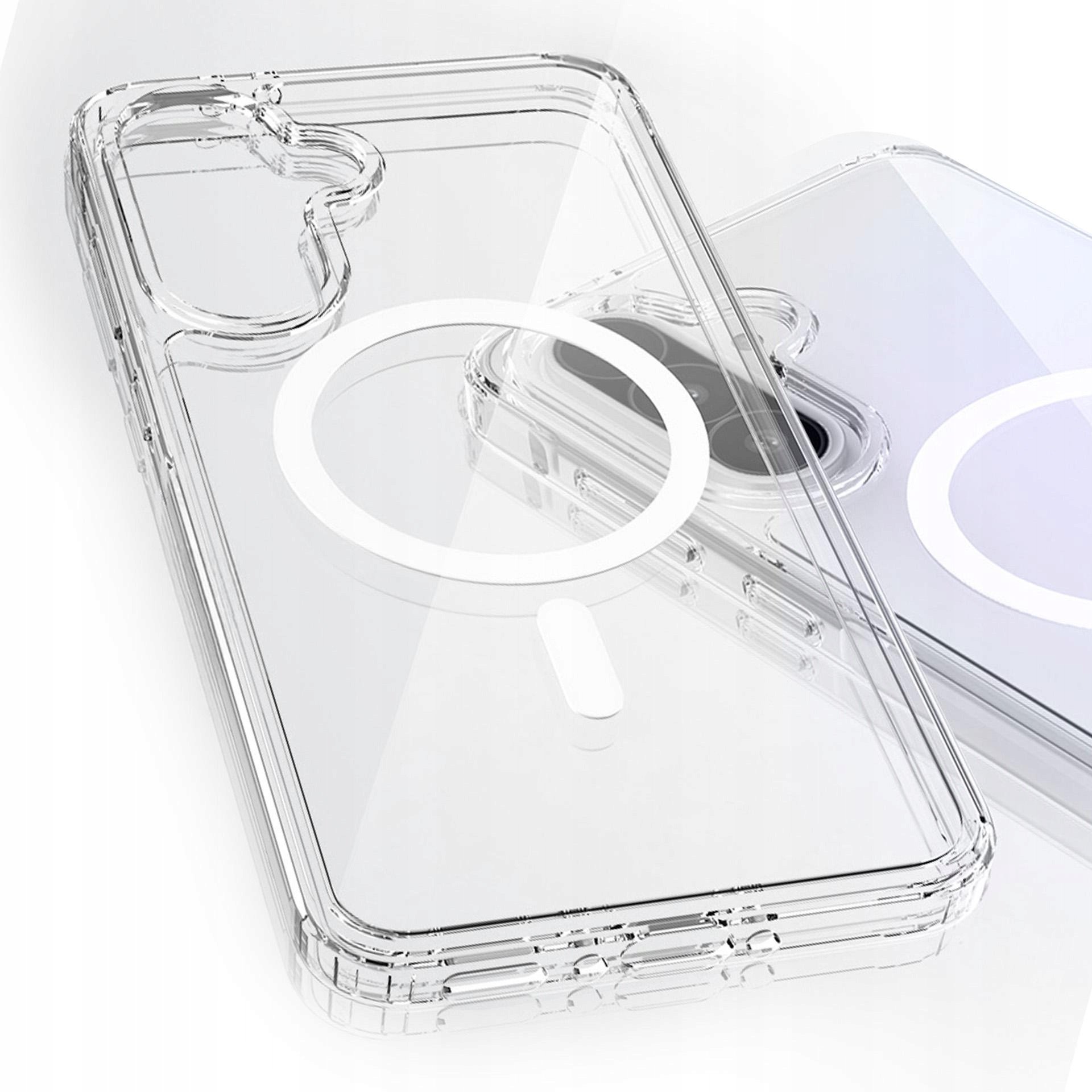 Futrollë 3MK Armor MagCase për Samsung Galaxy A36, magnetike, transparente