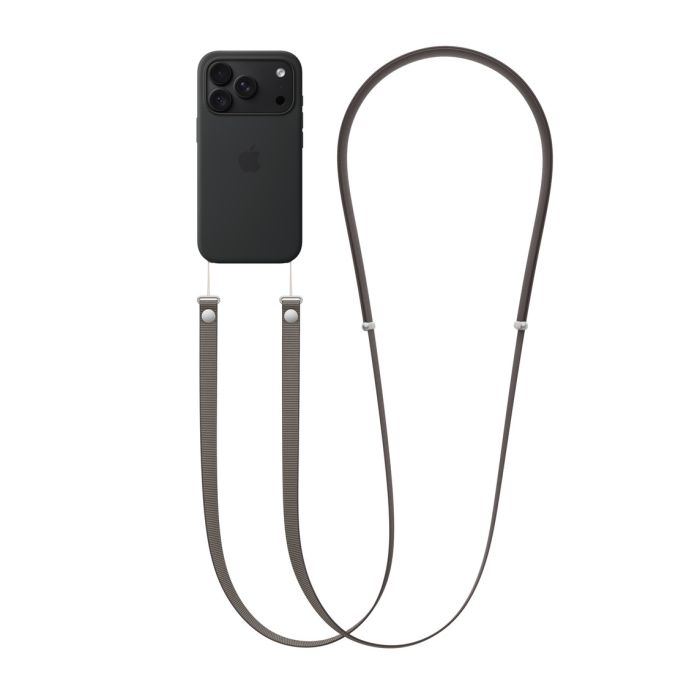 Apple Crossbody Strap, Taupe