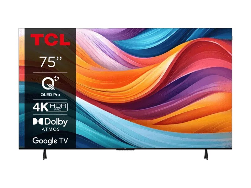 Televizor TCL 75T7B, QLED, 75", 4K Ultra HD, i zi