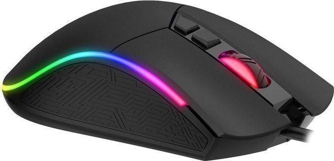 Гејминг глушец Havit MS1001S, 4800 DPI, RGB, црн