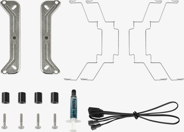 Ftohës për procesor Aerocool PGS RIME 4 ARGB PWM 4P, i zi