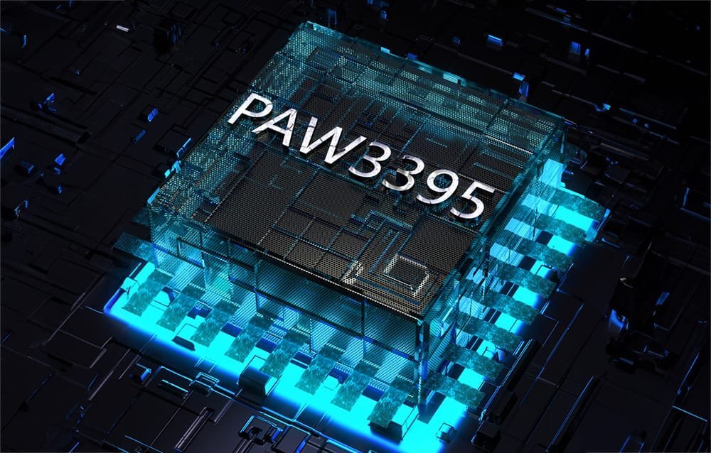 Maus gaming pa kabllo Darmoshark M3s, sensor PAW3395, 2000 Hz, i zi