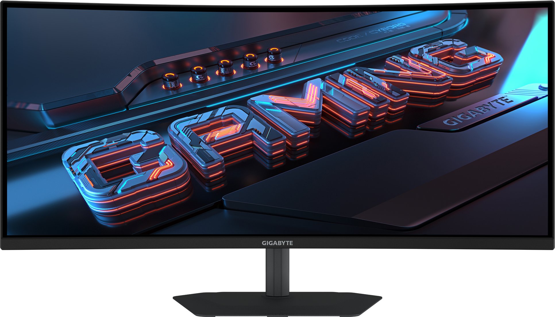 Monitor gaming i lakuar Gigabyte G34WQC2, 34" WQHD, 200Hz, i zi