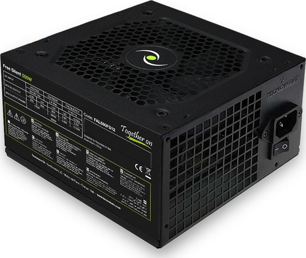 [OUTLET] Burim energjie Tecnoware Free Silent, 550 W, i zi